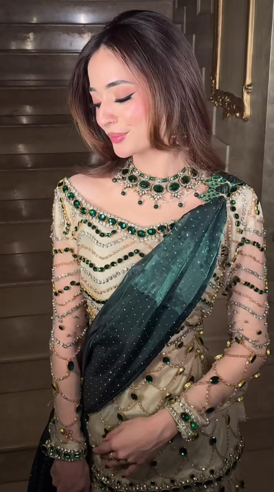 Blush Silk Silhouette